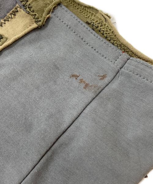 blackmeans（ブラックミーンズ）blackmeans (ブラックミーンズ) ツギハギパッチワークコート/Patchwork coat グレー サイズ:3の古着・服飾アイテム