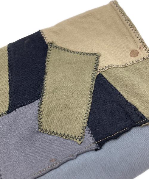 blackmeans（ブラックミーンズ）blackmeans (ブラックミーンズ) ツギハギパッチワークコート/Patchwork coat グレー サイズ:3の古着・服飾アイテム