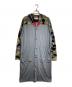 blackmeans（ブラックミーンズ）の古着「ツギハギパッチワークコート/Patchwork coat」｜グレー
