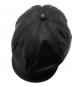中古・古着 MR FATMAN (ミスターファットマン) レザーキャスケット/Leather newsboy cap  ブラック サイズ:M：18000円