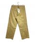 AURALEE (オーラリー) PRODUCT DYED FINX CHINO ONE-TUCK PANTS/チノパンツ カーキ サイズ:5：35000円