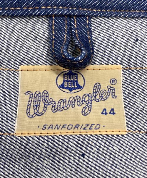Wrangler（ラングラー）Wrangler (ラングラー) 11MJZ 1958 MODELデニムジャケット/ARCHIVE 11MJZ JACKET 1958 インディゴ サイズ:44の古着・服飾アイテム