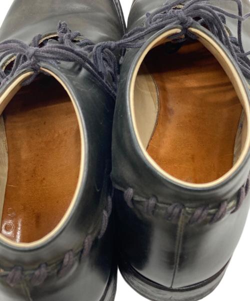 CHEREVICHKIOTVICHKI（シェレヴィッキオヴィッキ）CHEREVICHKIOTVICHKI (シェレヴィッキオヴィッキ) レースアップチャッカブーツ/Chukka boots ブラック×グレー サイズ:41の古着・服飾アイテム