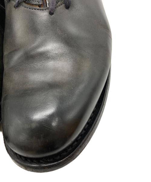 CHEREVICHKIOTVICHKI（シェレヴィッキオヴィッキ）CHEREVICHKIOTVICHKI (シェレヴィッキオヴィッキ) レースアップチャッカブーツ/Chukka boots ブラック×グレー サイズ:41の古着・服飾アイテム