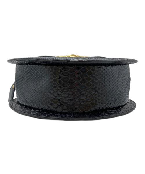 Vivienne Westwood ANGLOMANIA（ヴィヴィアンウエストウッドアングロマニア）Vivienne Westwood ANGLOMANIA (ヴィヴィアンウエストウッドアングロマニア) FRILLY SNAKE HEART バッグ ブラックの古着・服飾アイテム