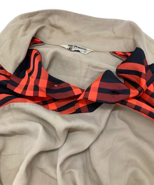 PURITAN（ピューリタン）PURITAN (ピューリタン) ヴィンテージギャバジンプルオーバーシャツ/Vintage gabardine pullover shirt ベージュ サイズ:2の古着・服飾アイテム