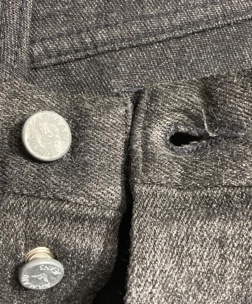 ARMANI JEANS（アルマーニジーンズ）ARMANI JEANS (アルマーニジーンズ) レーヨンデニムパンツ/Rayon denim pants グレー サイズ:33の古着・服飾アイテム