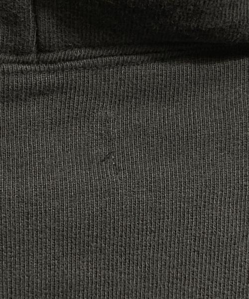 TASKS（タスク）TASKS (タスク) ジップポケットダメージデザインパーカー/Distressed Zip-Pocket Hoodie ブラック サイズ:Fの古着・服飾アイテム