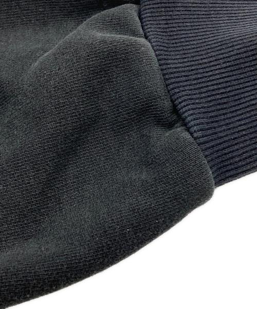 TASKS（タスク）TASKS (タスク) ジップポケットダメージデザインパーカー/Distressed Zip-Pocket Hoodie ブラック サイズ:Fの古着・服飾アイテム