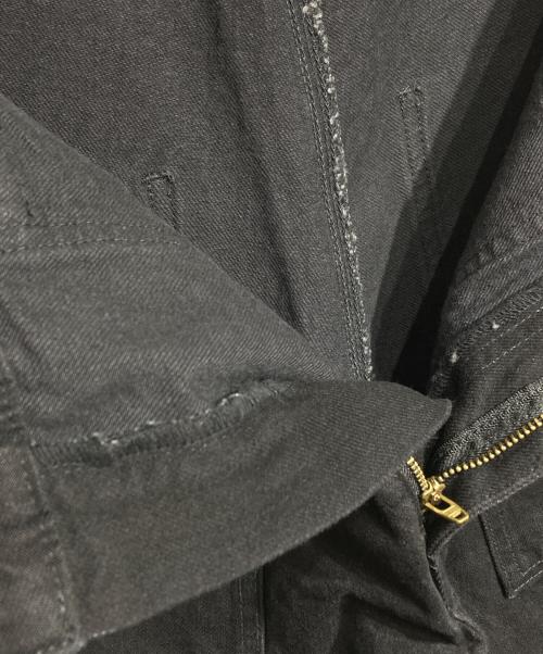 TASKS（タスク）TASKS (タスク) スターデザインデニムパンツ/pattern denim pants ブラック サイズ:Freeの古着・服飾アイテム