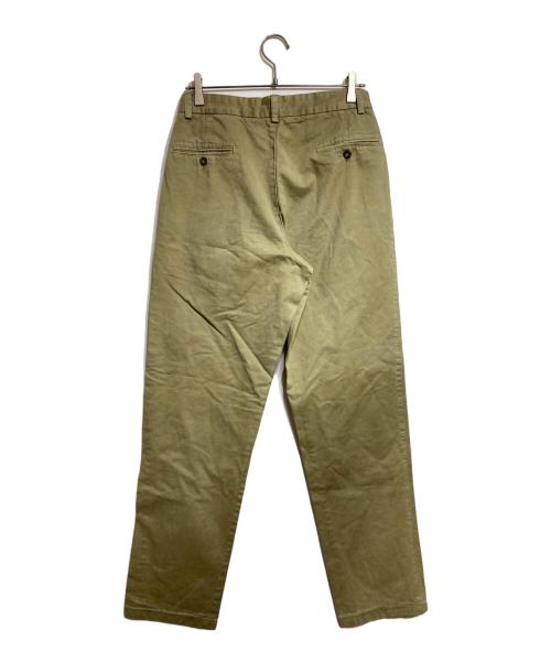 C.P COMPANY（シーピーカンパニー）C.P COMPANY (シーピーカンパニー) チノクロス2タックパンツ/Double pleated chino pants カーキ サイズ:48の古着・服飾アイテム