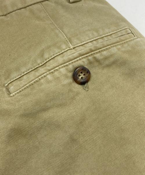 C.P COMPANY（シーピーカンパニー）C.P COMPANY (シーピーカンパニー) チノクロス2タックパンツ/Double pleated chino pants カーキ サイズ:48の古着・服飾アイテム