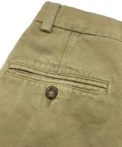 C.P COMPANY（シーピーカンパニー）C.P COMPANY (シーピーカンパニー) チノクロス2タックパンツ/Double pleated chino pants カーキ サイズ:48の古着・服飾アイテム