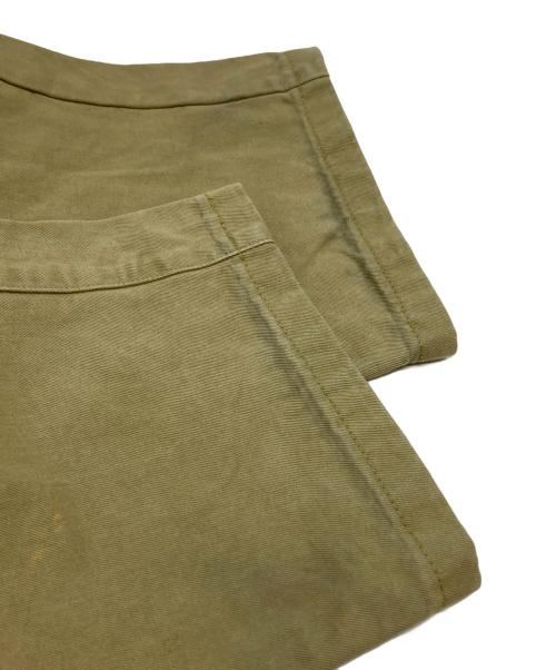 C.P COMPANY（シーピーカンパニー）C.P COMPANY (シーピーカンパニー) チノクロス2タックパンツ/Double pleated chino pants カーキ サイズ:48の古着・服飾アイテム