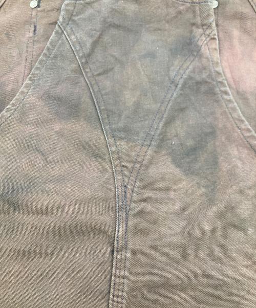 CarHartt（カーハート）CarHartt (カーハート) オーバーオール ブラウン サイズ:38の古着・服飾アイテム