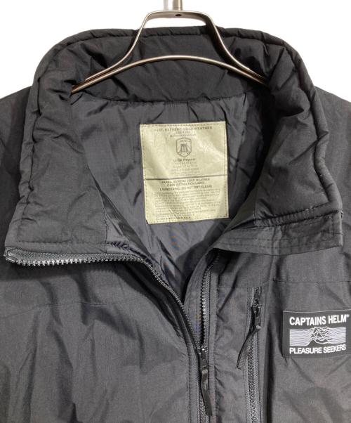 CAPTAINS HELM（キャプテンズヘルム）CAPTAINS HELM (キャプテンズヘルム) LEVEL7 Type PRIMALOFT VEST/レベル7タイプ プリマロフト ベスト ブラック サイズ:Lの古着・服飾アイテム