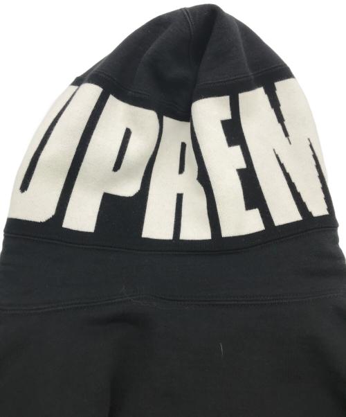 SUPREME（シュプリーム）Supreme (シュプリーム) Rib Hooded Sweatshirt ブラック サイズ:XLの古着・服飾アイテム