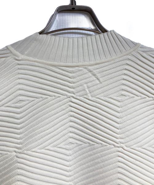 A-POC ABLE ISSEY MIYAKE（エイポック エイブル イッセイ ミヤケ）A-POC ABLE ISSEY MIYAKE (エイポック エイブル イッセイ ミヤケ) TYPE-K STEAM STRETCH KNIT/スチーム ストレッチ ベージュ サイズ:2の古着・服飾アイテム