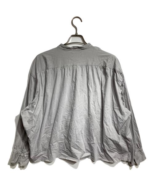 KANEMASA PHIL.（カネマサフィル）KANEMASA PHIL. (カネマサフィル) 46G Eclipse Shirt46ゲージエクリプスシャツ グレー サイズ:Sの古着・服飾アイテム