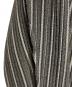 中古・古着 HOMME PLISSE ISSEY MIYAKE (オム プリッセ イッセイ ミヤケ) ストライププリーツジャケット/Striped pleated jacket ブラウン サイズ:2：40000円