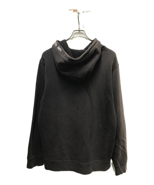 stussy（ステューシー）stussy (ステューシー) フロントロゴフーディー ブラック サイズ:Lの古着・服飾アイテム