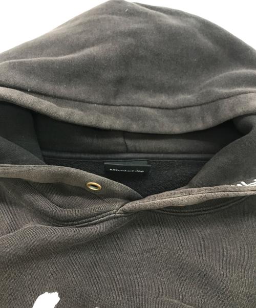 stussy（ステューシー）stussy (ステューシー) フロントロゴフーディー ブラック サイズ:Lの古着・服飾アイテム