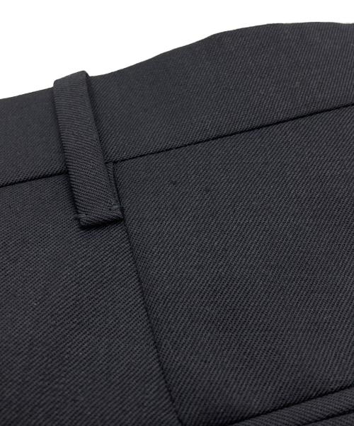 ecole de pensee（エコールドパンセ）ecole de pensee (エコールドパンセ) 2タックウールショーツ/two-pleated wool shorts ブラック サイズ:48の古着・服飾アイテム