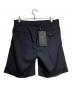 ecole de pensee (エコールドパンセ) 2タックウールショーツ/two-pleated wool shorts ブラック サイズ:48：9000円