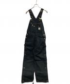 CarHarttカーハート）の古着「ダックオーバーオール」｜ブラック