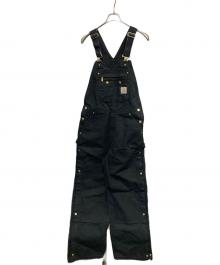 CarHartt（カーハート）の古着「ダックオーバーオール」｜ブラック