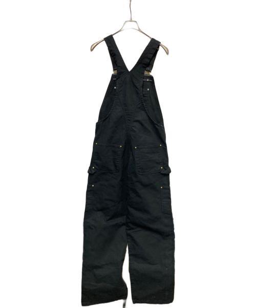 CarHartt（カーハート）CarHartt (カーハート) ダックオーバーオール ブラック サイズ:32の古着・服飾アイテム