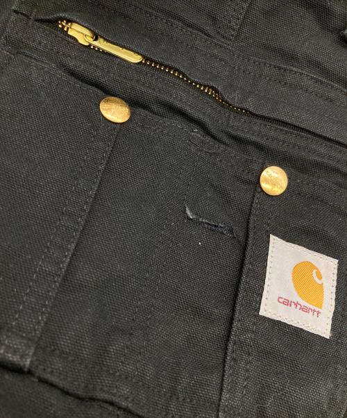 CarHartt（カーハート）CarHartt (カーハート) ダックオーバーオール ブラック サイズ:32の古着・服飾アイテム
