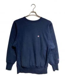 Champion（チャンピオン）の古着「90'sリバースウィーブスウェット/90s Champion Reverse Weave」｜ネイビー