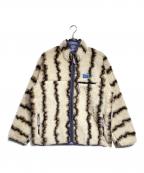 Patagoniaパタゴニア）の古着「Natural Blend Retro-X Cardigan/レトロXカーディガン」｜ブラウン×アイボリー