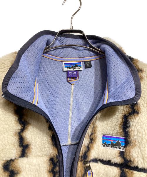 Patagonia（パタゴニア）Patagonia (パタゴニア) Natural Blend Retro-X Cardigan/レトロXカーディガン ブラウン×アイボリー サイズ:Lの古着・服飾アイテム