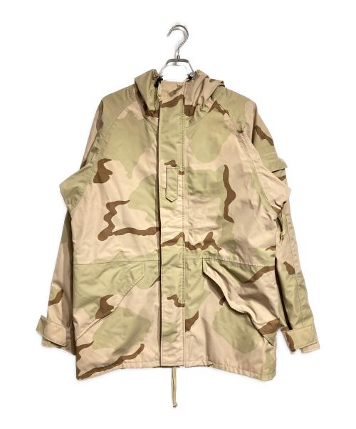 US ARMY（ユーエスアーミー）US ARMY (ユーエスアーミー) ECWCS DESERT CAMO PARKA/エクワックス・デザートカモ・パーカー  ベージュ サイズ:MEDIUM-LONGの古着・服飾アイテム