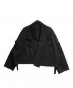 My Beautiful Landletマイビューティフルランドレット）の古着「カットオフショートレングスジャケット/Cut-off short-length jacket」｜ブラック