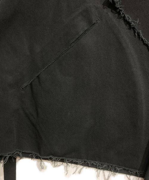 My Beautiful Landlet（マイビューティフルランドレット）My Beautiful Landlet (マイビューティフルランドレット) カットオフショートレングスジャケット/Cut-off short-length jacket ブラック サイズ:1の古着・服飾アイテム