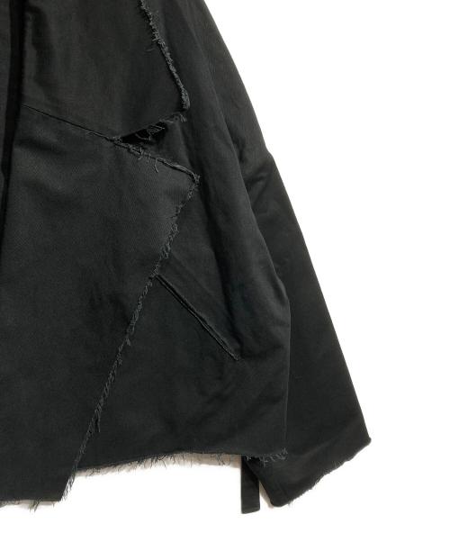 My Beautiful Landlet（マイビューティフルランドレット）My Beautiful Landlet (マイビューティフルランドレット) カットオフショートレングスジャケット/Cut-off short-length jacket ブラック サイズ:1の古着・服飾アイテム