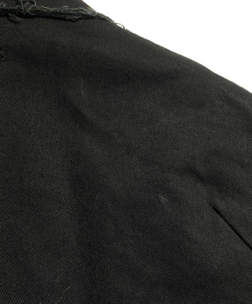 My Beautiful Landlet（マイビューティフルランドレット）My Beautiful Landlet (マイビューティフルランドレット) カットオフショートレングスジャケット/Cut-off short-length jacket ブラック サイズ:1の古着・服飾アイテム