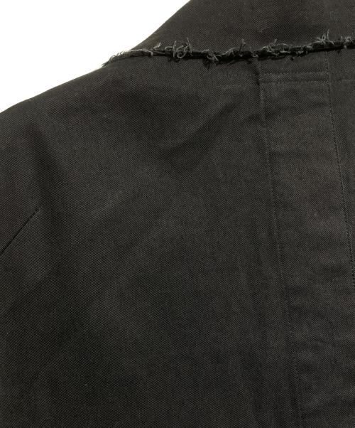 My Beautiful Landlet（マイビューティフルランドレット）My Beautiful Landlet (マイビューティフルランドレット) カットオフショートレングスジャケット/Cut-off short-length jacket ブラック サイズ:1の古着・服飾アイテム