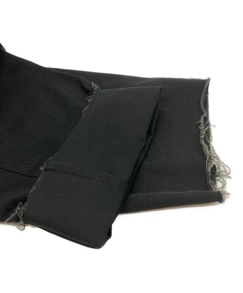 My Beautiful Landlet（マイビューティフルランドレット）My Beautiful Landlet (マイビューティフルランドレット) カットオフショートレングスジャケット/Cut-off short-length jacket ブラック サイズ:1の古着・服飾アイテム