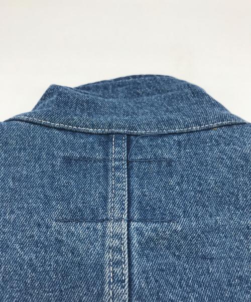 stussy（ステューシー）stussy (ステューシー) Dnim Chore COAT インディゴ×ブラック サイズ:Sの古着・服飾アイテム