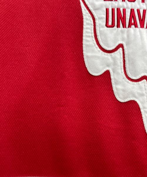EMOTIONALLY UNAVAILABLE（エモーショナリー・アンアベイラブル）EMOTIONALLY UNAVAILABLE (エモーショナリー・アンアベイラブル) HOCKEY JERSEY/ホッケージャージ レッド サイズ:XLの古着・服飾アイテム