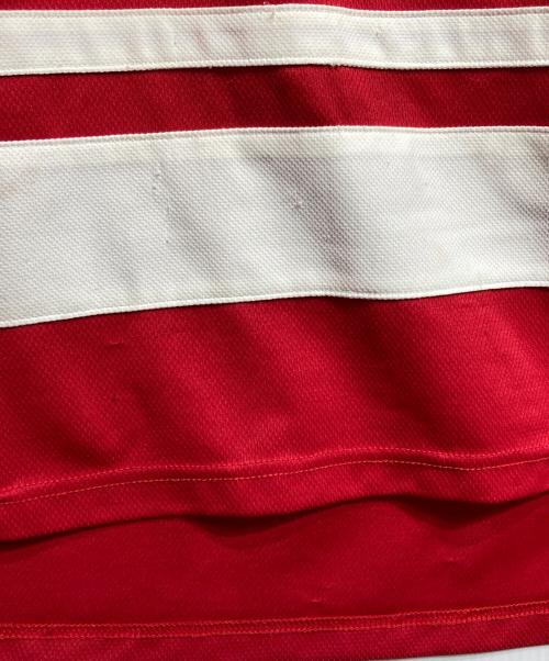 EMOTIONALLY UNAVAILABLE（エモーショナリー・アンアベイラブル）EMOTIONALLY UNAVAILABLE (エモーショナリー・アンアベイラブル) HOCKEY JERSEY/ホッケージャージ レッド サイズ:XLの古着・服飾アイテム