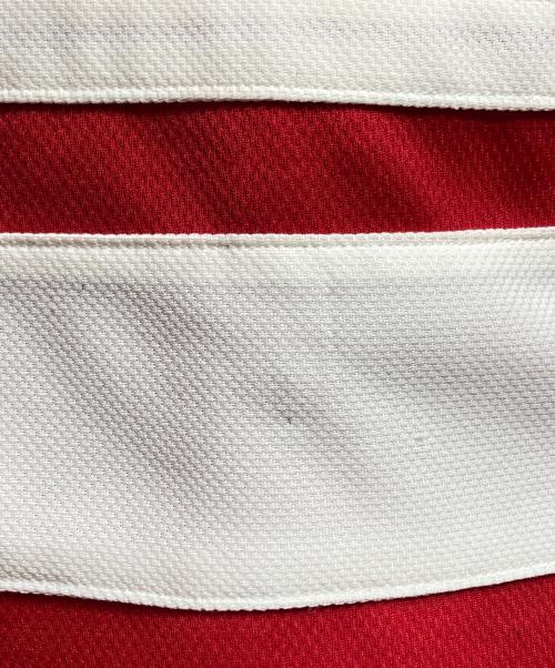 EMOTIONALLY UNAVAILABLE（エモーショナリー・アンアベイラブル）EMOTIONALLY UNAVAILABLE (エモーショナリー・アンアベイラブル) HOCKEY JERSEY/ホッケージャージ レッド サイズ:XLの古着・服飾アイテム