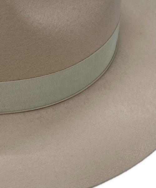 THE H.W.DOG&CO.（エイチダブリュードッグアンドコー）THE H.W.DOG&CO. (エイチダブリュードッグアンドコー) POINT-Hハット ベージュの古着・服飾アイテム