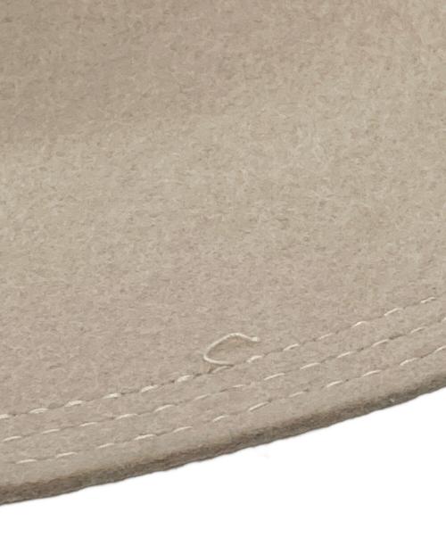 THE H.W.DOG&CO.（エイチダブリュードッグアンドコー）THE H.W.DOG&CO. (エイチダブリュードッグアンドコー) POINT-Hハット ベージュの古着・服飾アイテム