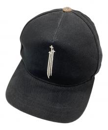 CHROME HEARTS（クロムハーツ）の古着「RS3クロスベースボールキャップ/Baseball Cap RS3 Cross」｜ブラック