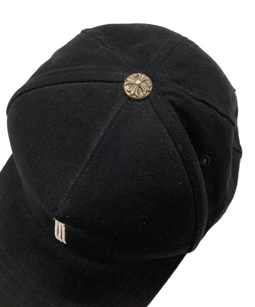 CHROME HEARTS（クロムハーツ）CHROME HEARTS (クロムハーツ) RS3クロスベースボールキャップ/Baseball Cap RS3 Cross ブラック サイズ:51-61の古着・服飾アイテム